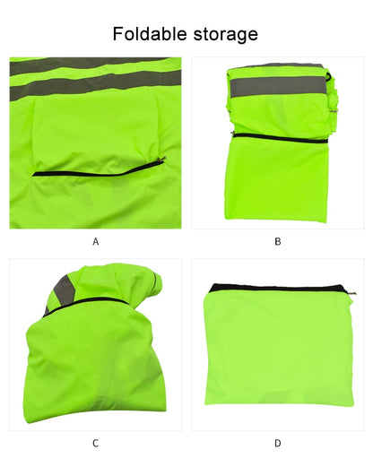 Windproof Cycling Jackets Hooded Men Riding Waterproof Cycle Clothing Bike Long Sleeve Jerseys Reflective Vest Wind Coat