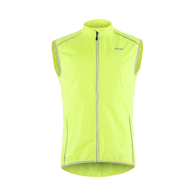 Nsqured "NightRider" Reflective Men's Cycling Vest