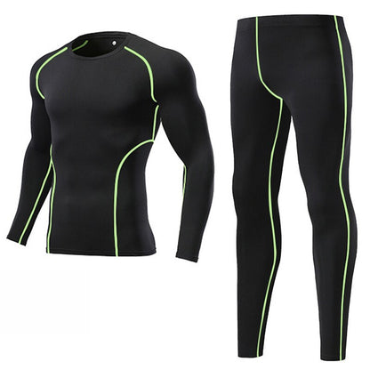 Quick Drying Fitness Running Sport Suits Men | Training Suit Workout Gym Clothing