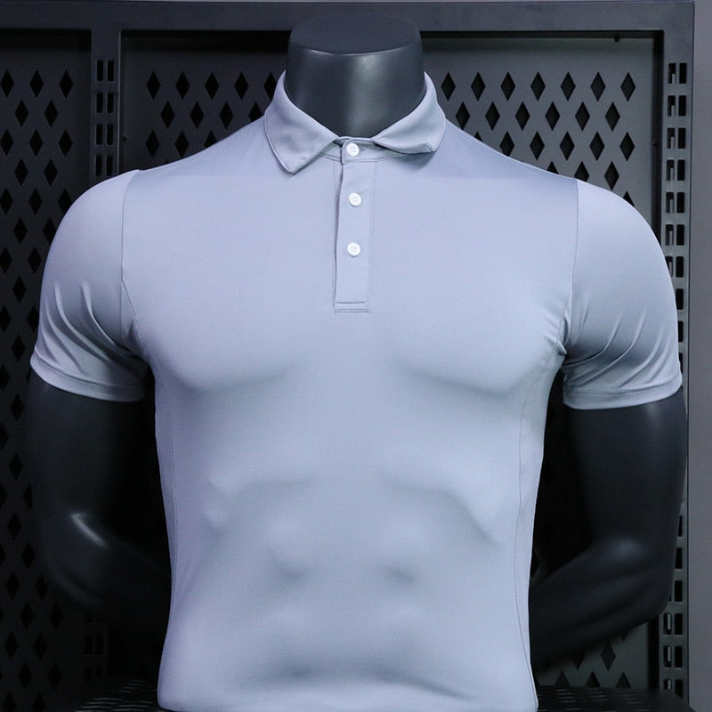 New Golf Clothing Breathable Men's Summer Golf Sports Breathable Golf Shirt POLO Shirt Men's T-Shirt