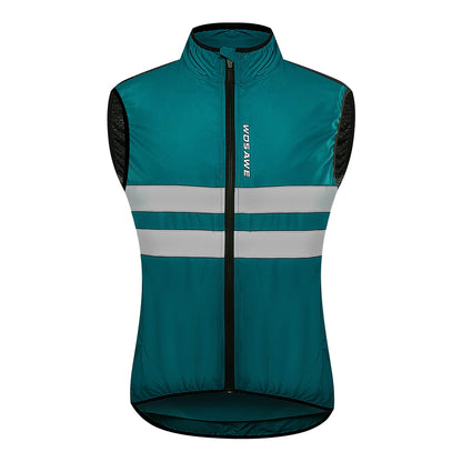 Windproof Cycling Jackets Hooded Men Riding Waterproof Cycle Clothing Bike Long Sleeve Jerseys Reflective Vest Wind Coat