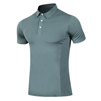 New Golf Clothing Breathable Men's Summer Golf Sports Breathable Golf Shirt POLO Shirt Men's T-Shirt