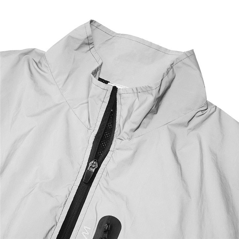 Nsqured Reflective Cycling Jacket