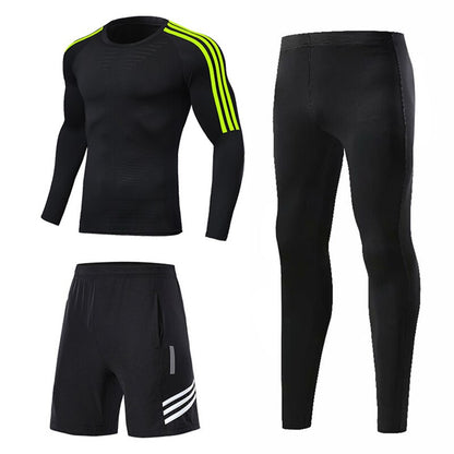 Quick Drying Fitness Running Sport Suits Men | Training Suit Workout Gym Clothing