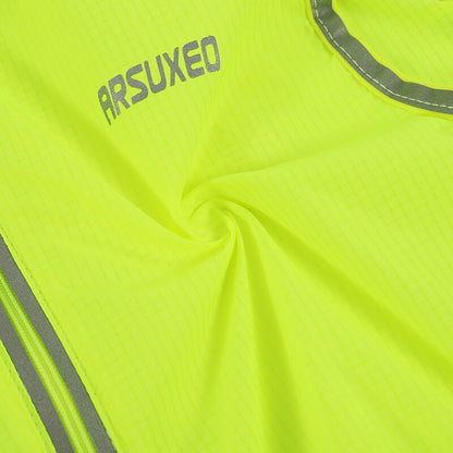 Nsqured "NightRider" Reflective Men's Cycling Vest