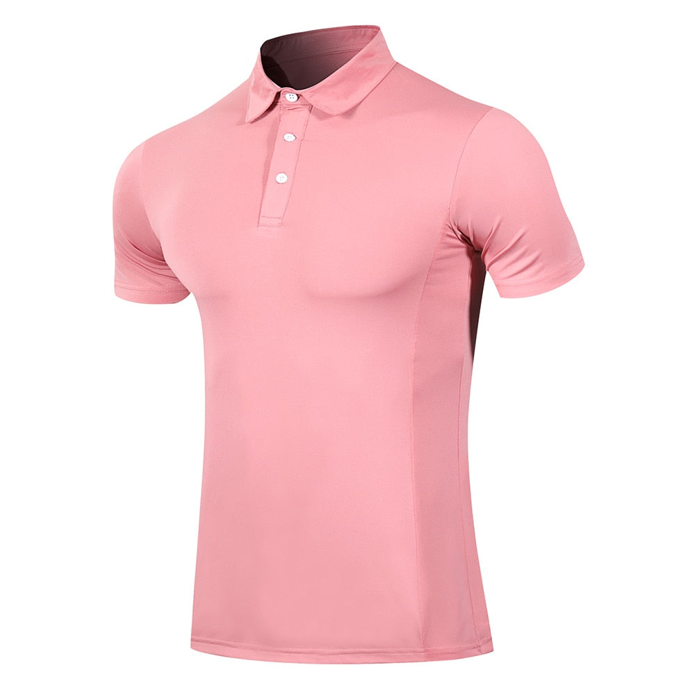 New Golf Clothing Breathable Men's Summer Golf Sports Breathable Golf Shirt POLO Shirt Men's T-Shirt