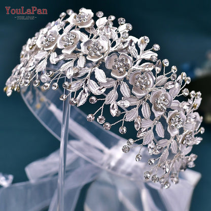 Wedding Dresses Belt | Alloy Flower Crystal Belts for Bride | Women Waistband