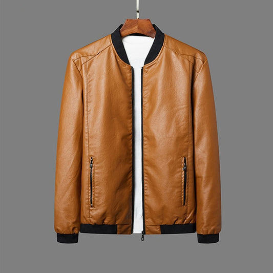 Leather jackets for riders and motorcyclists | Casual Mens Jackets Motorcycle Windbreake